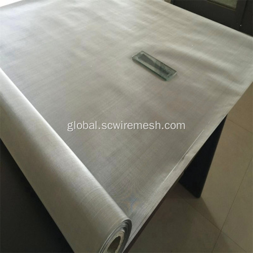 100 Mesh Stainless Steel Wire Mesh 10-600 Mesh Stainless Steel Wire Mesh for Filter Factory